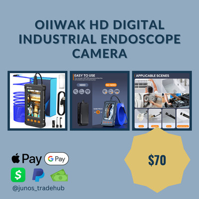 Oiiwak HD Digital Industrial Endoscope Camera