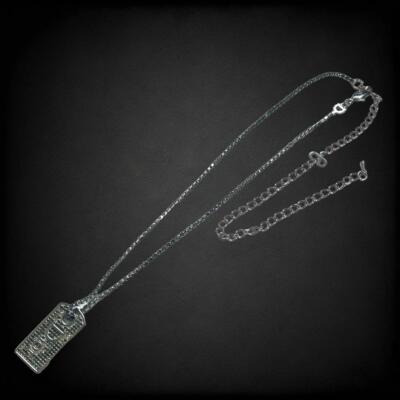 アクセサリー Christian Dior Logo silver necklace Christian Dior DIOR Logo Necklace Silver Vintage nnhi2n