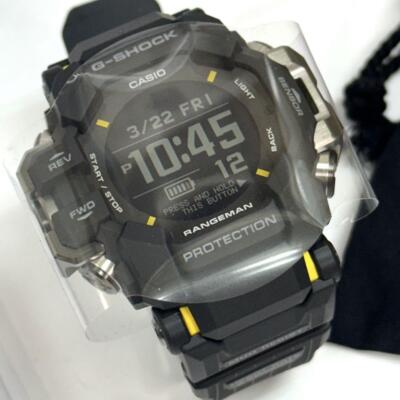 Pre-owned Casio G-shock Rangeman Gpr-h1000-1jr Master Of Bluetooth Gps Men Watch Japan