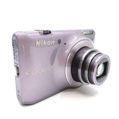 Nikon COOLPIX S6400 Digital Camera Lilac Purple Touch Panel