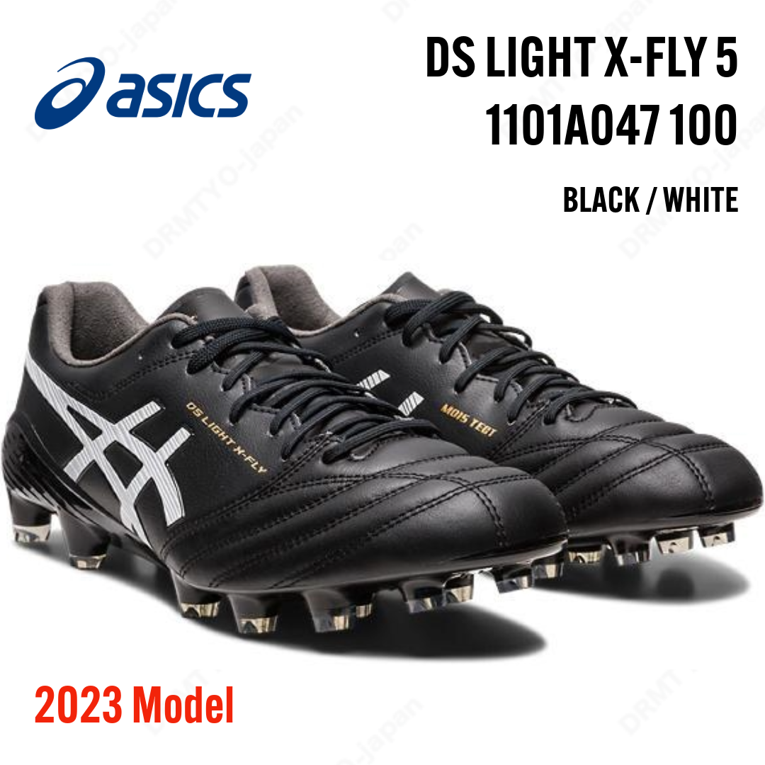 ASICS DS LIGHT X-FLY 5 1101A047 001 Black White Soccer ASICS DS LIGHT X-FLY 5 1101A047 001 Black White Soccer