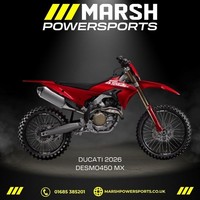 Ducati Desmo450 MX 2026 - Ducati Official Dealer - 1000 Contribution Available!