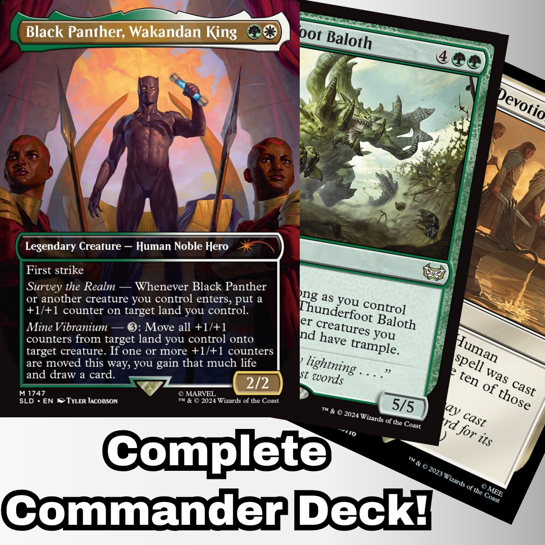 MTG 【Foil】Marvel's Black Panther １箱 Magic The Gathering MTG Secret Lair Marvel Black Panther