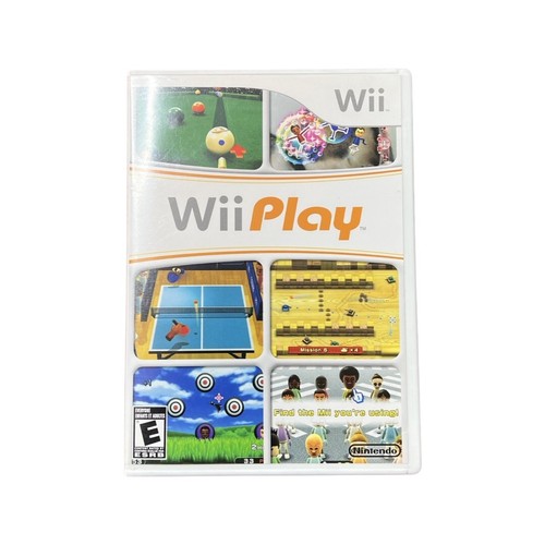 WiiPlay Game For The Nintendo Wii - Case & Game With Manual