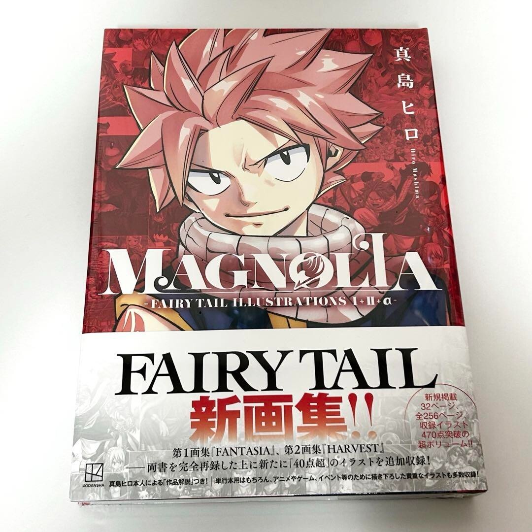 FAIRY TAIL ILLUSTRATIONS 1+2+α Magnolia Art Book Set Hiro