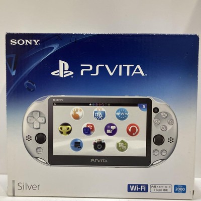 PS Vita Silver PCH 2000 ZA25 Console Wi-Fi Sony PSV jp | eBay