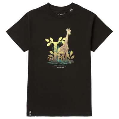 

Футболка LRG Lifted Research Group Preserve The Wild Life S/S (черная), Черный