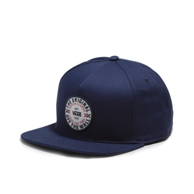 

Кепка Vans Tried And True Snapback (синее платье) с 5 панелями, Dress blues