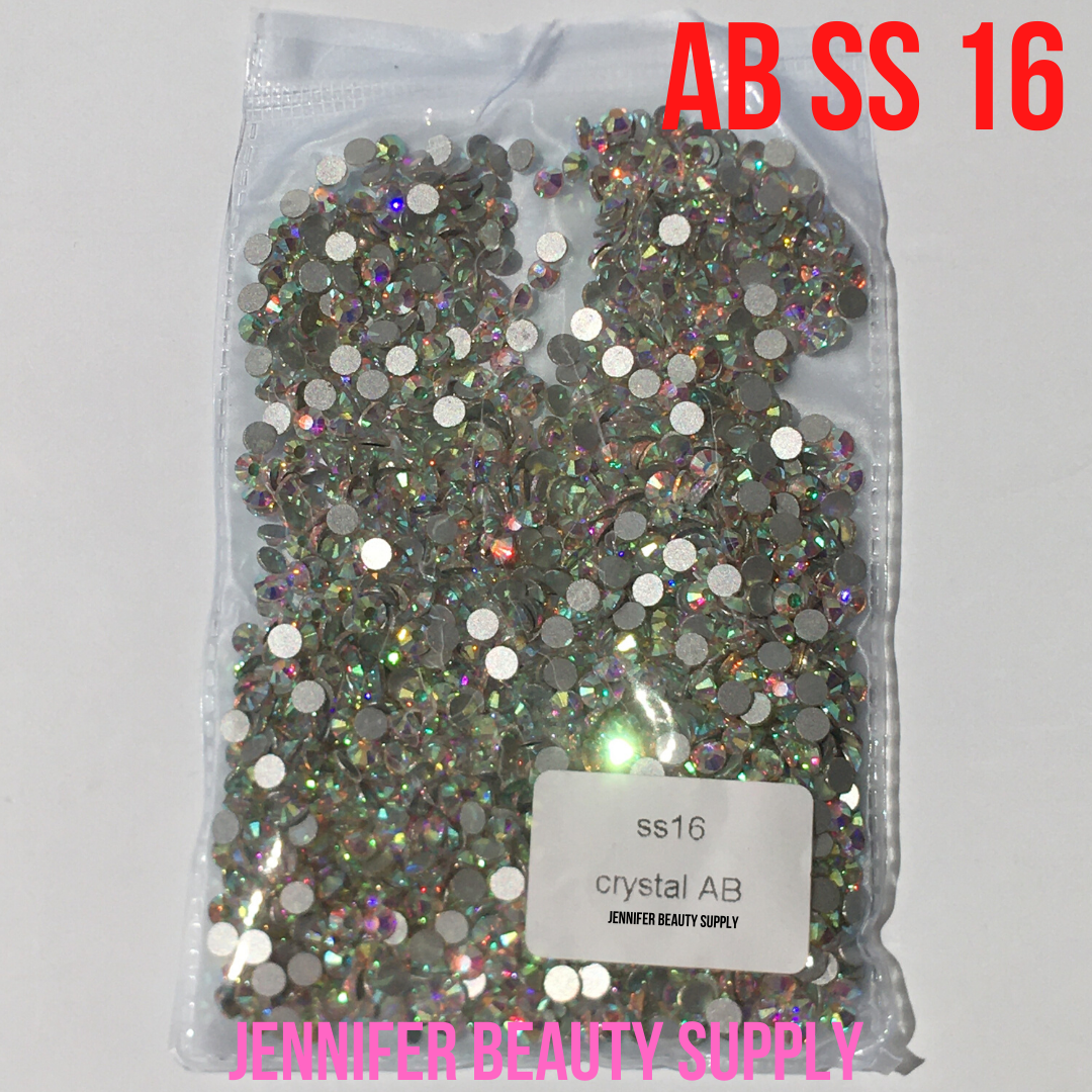 1440pcs Crystal Nail Art Rhinestones FlatBack Glitter Diamond 3D Tips Decoration