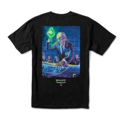 

Футболка Primitive x Megadeath Hangar с короткими рукавами (черная), Черный