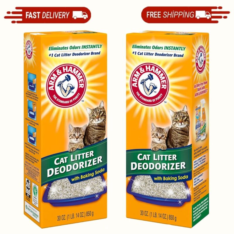 Arm & Hammer Cat Litter Deodorizer - 30oz - ADD EXTRA FRESHNESS DAILY