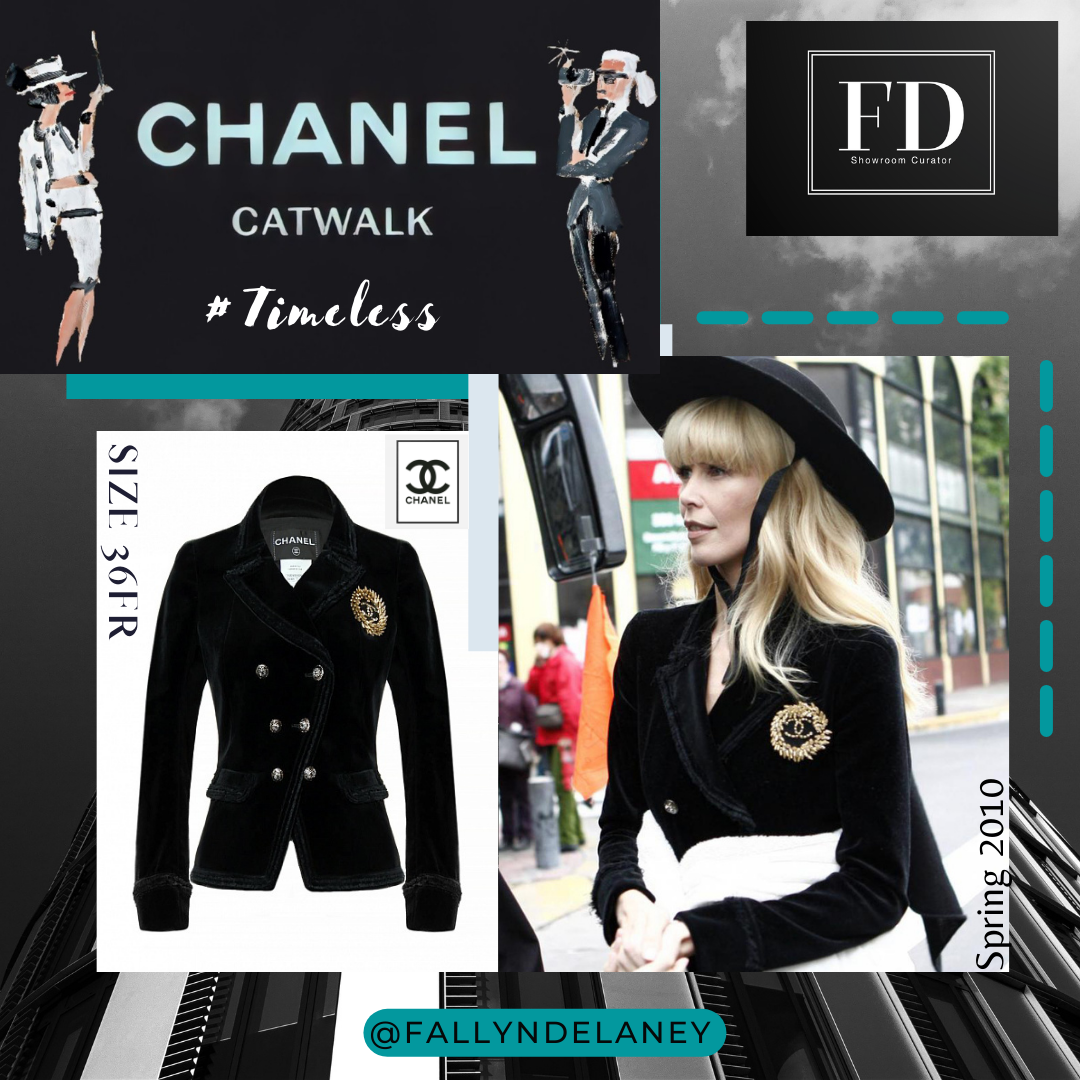 ジャケット・アウター CHANEL CHANCE NWT CHANEL 23C SEQUIN LOGO EMBROIDERED PINK CHECK SILK