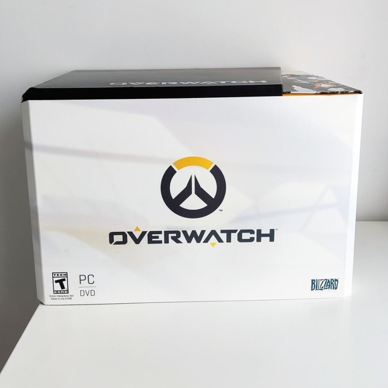 Overwatch Collector'S Edition Pc (2016) Limited Statue Soldier 76 -English-Neuf!