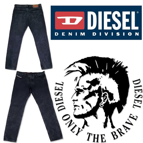 Diesel Men's D-Sark Black/Dark Grey 1995 Straight Leg 5