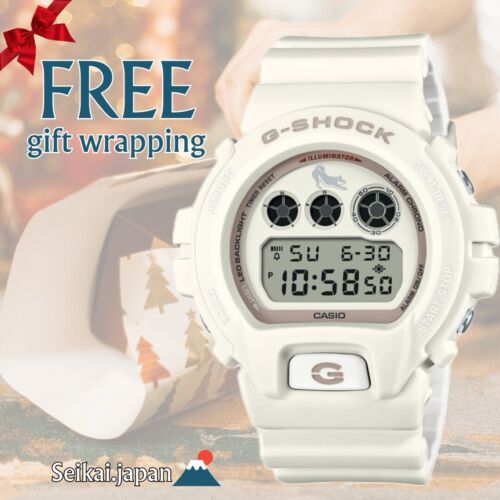 CASIO G-SHOCK DW-6900SHB-7JR White Shiba Inu Model Men's CASIO G-SHOCK DW-6900SHB-7JR White Shiba Inu Model Men's