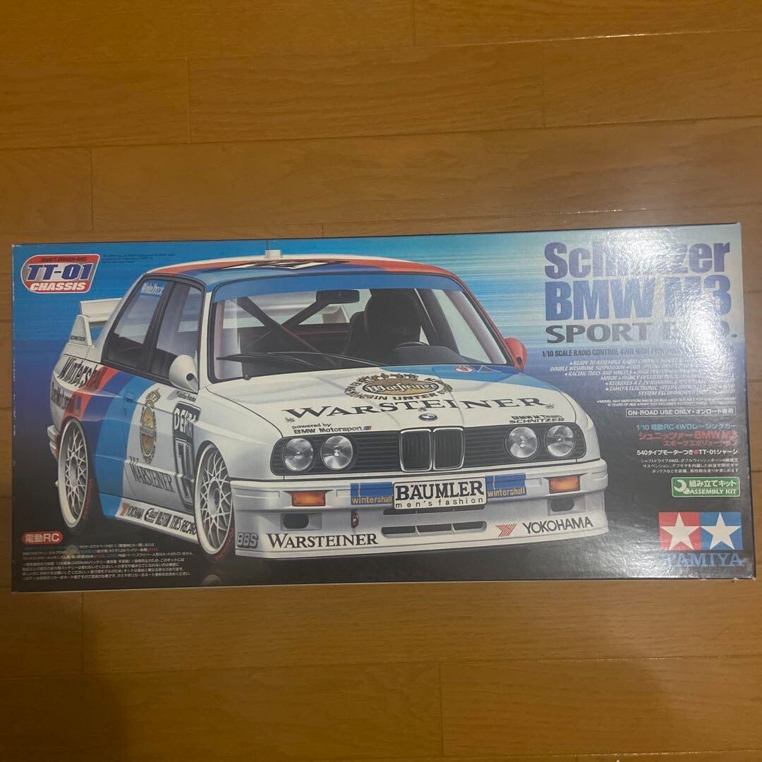 タミヤ 1/10 電動RC シュニッツァーBMW M3 SPORT EVO絶版品 タミヤ 1/10 電動RC シュニッツァーBMW M3 SPORT EVO未組立
