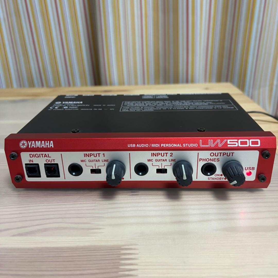 YAMAHA MU2000・UW500 YAMAHA UW500 USB Audio Midi Personal Studio Interface