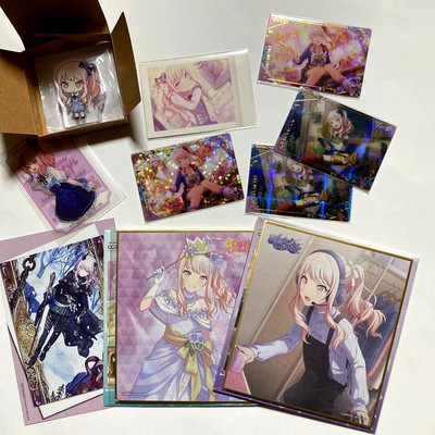 Project Sekai Akiyama Mizuki Mini Acrylic Figure Shikishi cheki etc set