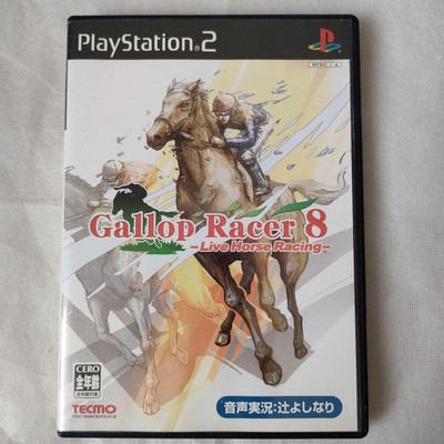 Gallop Racer 8 Live Horse Racing PS2 Tecmo Sony Playstation 2 From Japan