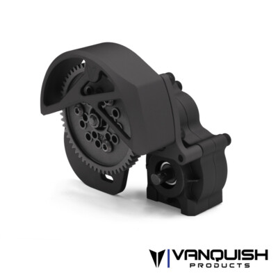 NEW Vanquish 3-Gear Transmission Kit Blk AX-10/SCX10/SCX10-II/SMT10 FREE US SHIP