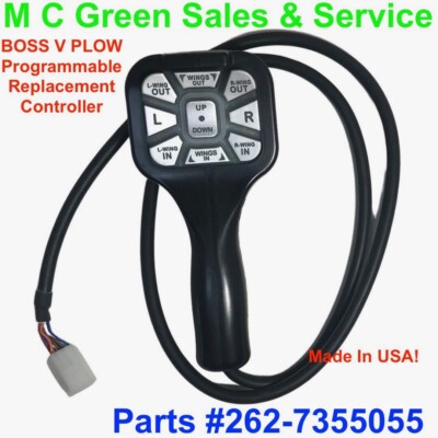 NEW BOSS RT3 HANDHELD V-PLOW SNOW PLOW CONTROLLER SMART TOUCH 2 MSC09601 VEE II
