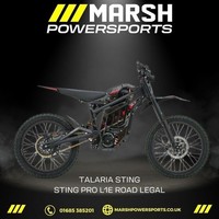 Talaria Sting Pro L1E Road Legal - Talaria Main Dealer - Reserve Now!