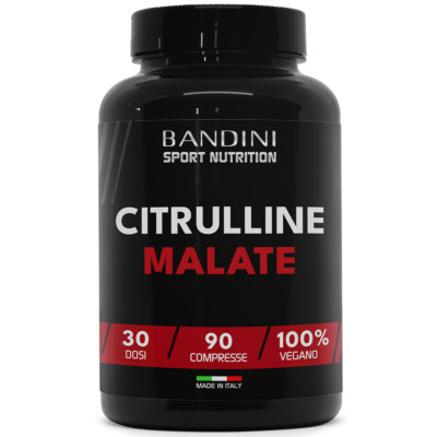 Bandini® CITRULLINE MALATE 90 Compresse 3000 mg Dosaggio Extra-Elevato 100%Vegan