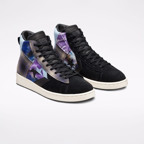 

Мужские туфли CONVERSE X Chase the Drip x KOJ PRO Leather Mid black A01572C, Multicolor, Converse Chase The Drip