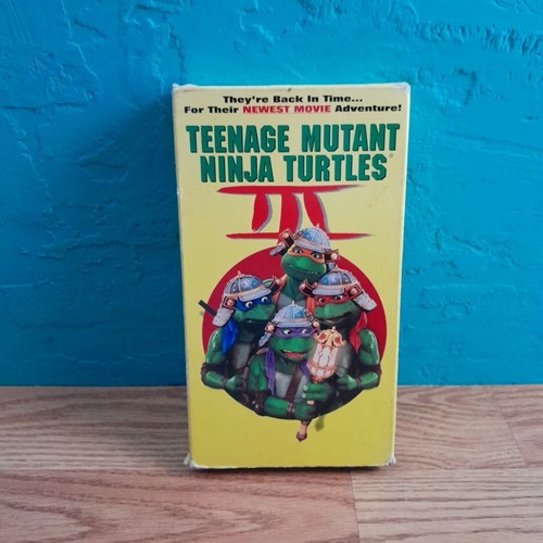 T AND T　Vol.3　VHS Teenage Mutant Ninja Turtles 3 VHS - Etsy