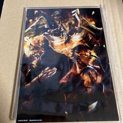 Overlord merchandise Sebas Cocytus Demiurge Acrylic Panel 182mm × 128mm