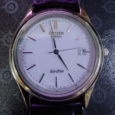 CITIZEN FORMA Eco Drive Antimag4800 Base Metal Round Wristwatches B3225