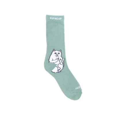 

RIPNDIP Lord Nermal Crew Socks (сосна) Мужские носки для кошек, Pine
