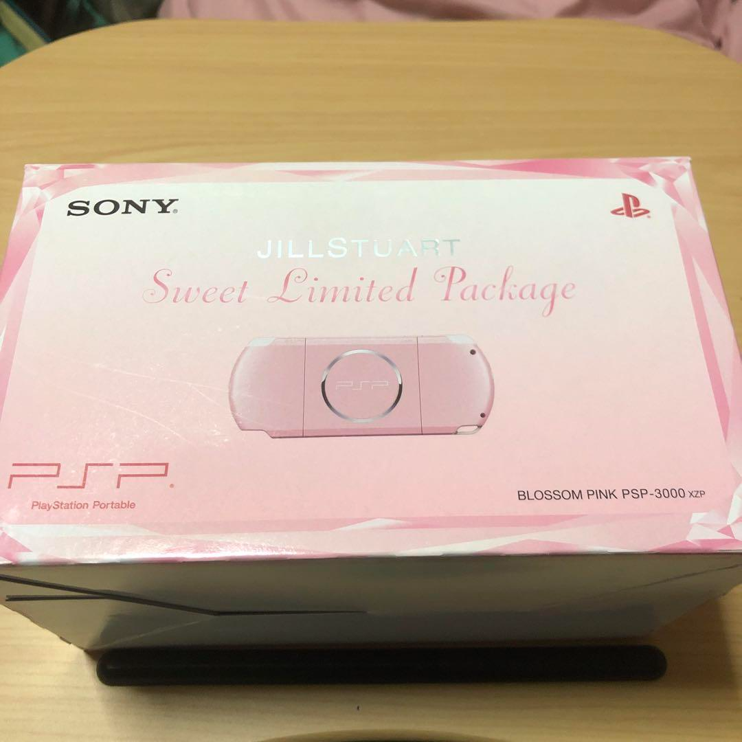 PSP 本体 JILLSTUARTコラボ sweet limited パッケージ PSPとJILLSTUARTがコラボ！PSP-3000「Sweet Limited Package