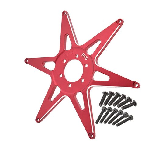 latoページ GPM Aluminum 7075 Front Wheel Pattern Buckle Red for Losi 1