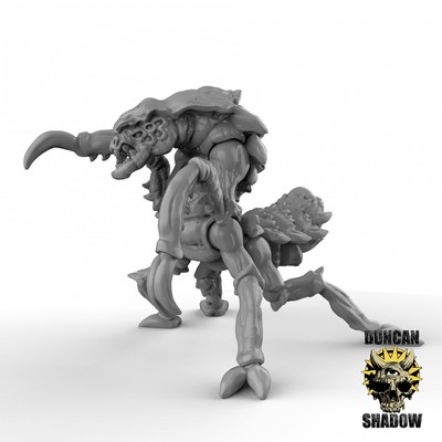 Impression 3D figurines jeux de rôle D&D, Saga, 9th Age, Xhkarsh Insect beasts