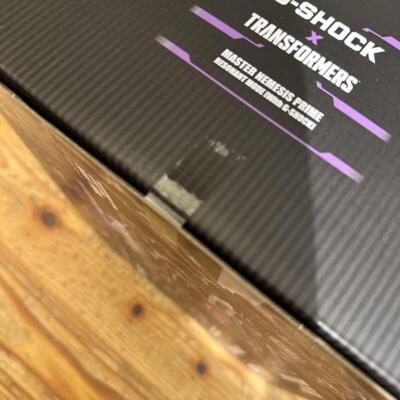 Pre-owned G-shock Dw-5600 Tf19-set Casio Transformers Collaboration Model Men Digital