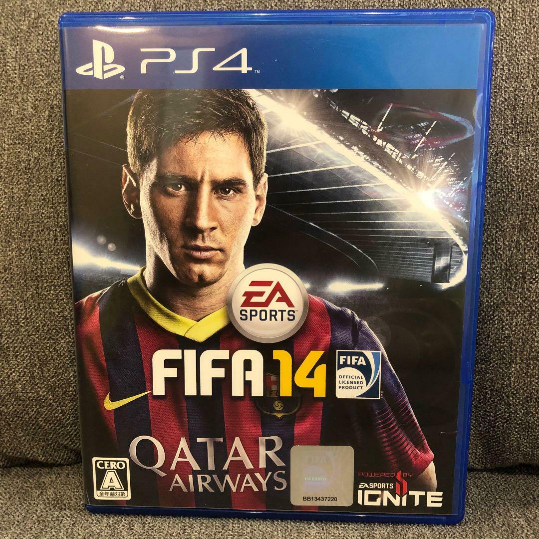 ゲームサイド VOL.14 ◆ FIFA 14 - World Class Soccer - Playstation 4 - 2014 - Japan