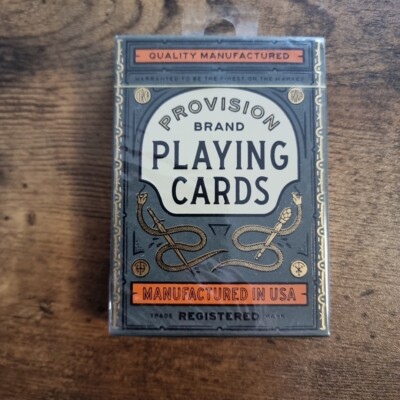 Provision Brand Playing Cards New & Sealed Theory11 USPCC Deck Theory 11