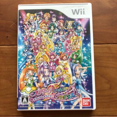 Wii Precure All Stars Zeninshuugou Let's Dance Nintendo