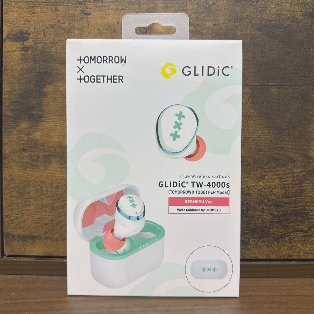 GLIDiC TW-4000s txt ボムギュver. GLIDiC TW-4000S Earphones TXT TOMORROW X TOGETHER BEOMGYU