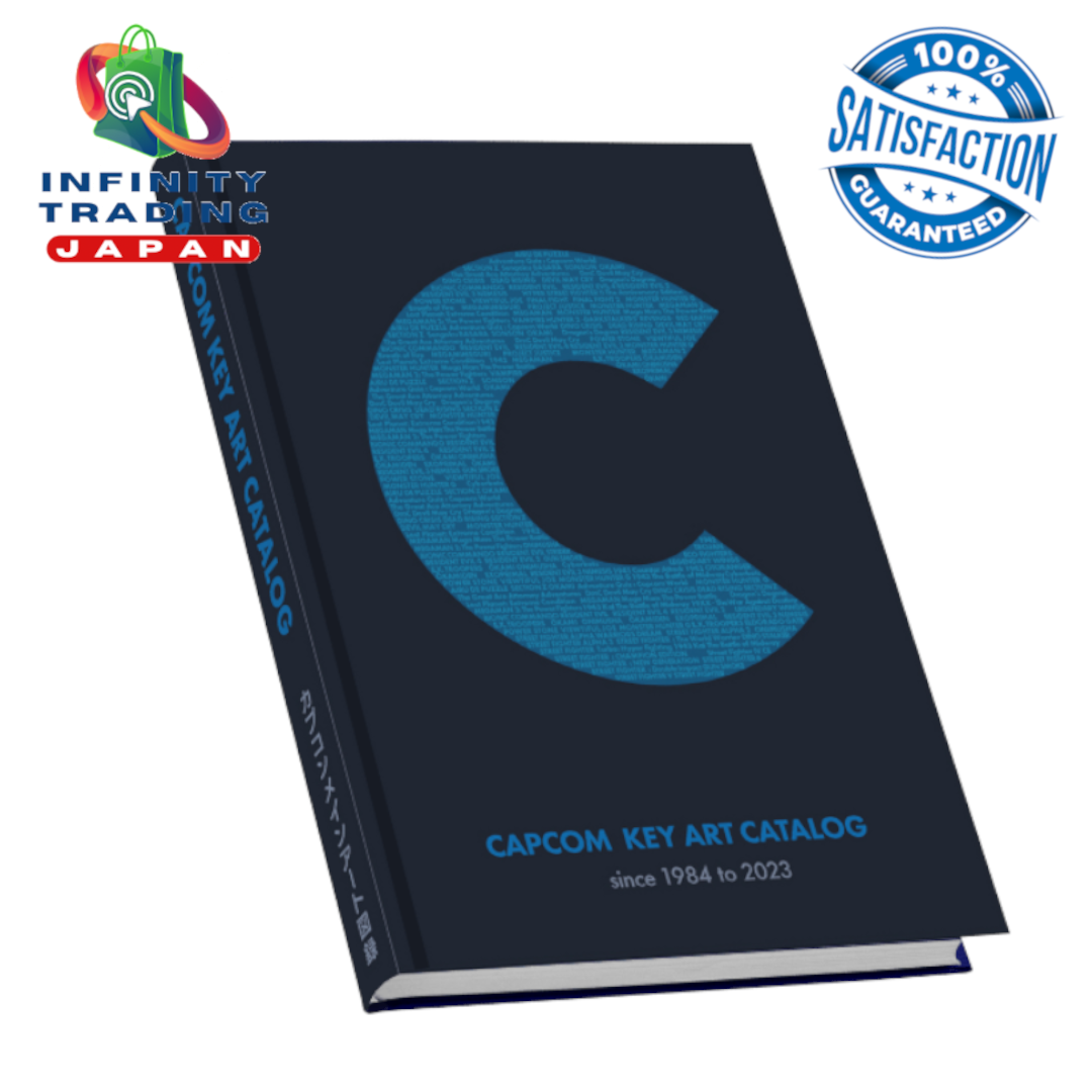 CAPCOM KEY ART CATALOG 40周年記念 Capcom Key Art Catalog Works Complete Collection 376 pages