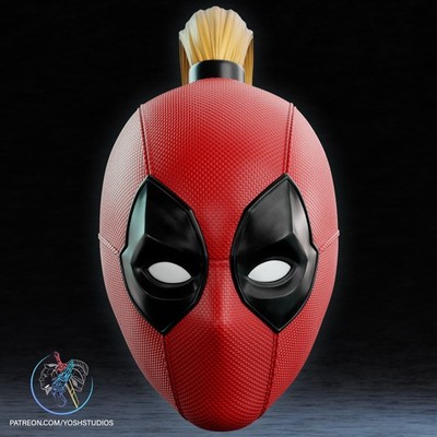 MCU Ladypool Masker — 3D Printed RAW DIY Cosplay Kit + Prop Replica