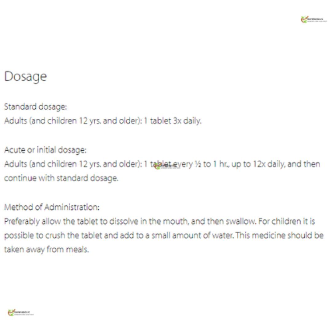 Vertigoheel HEEL 50 tab vertigo , dizziness , tinnitus , motion  1/3/5/10 PACK