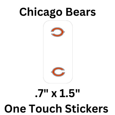 NFL One Touch Stickers - 45 Stickers - Premium Vinyl - Pick Your Team