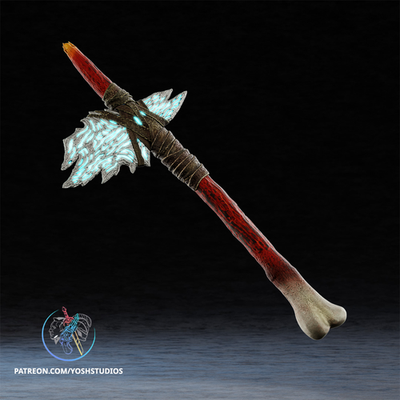 Big Monkey Axeer — 3D Printed RAW DIY Cosplay Kit + Prop Replica