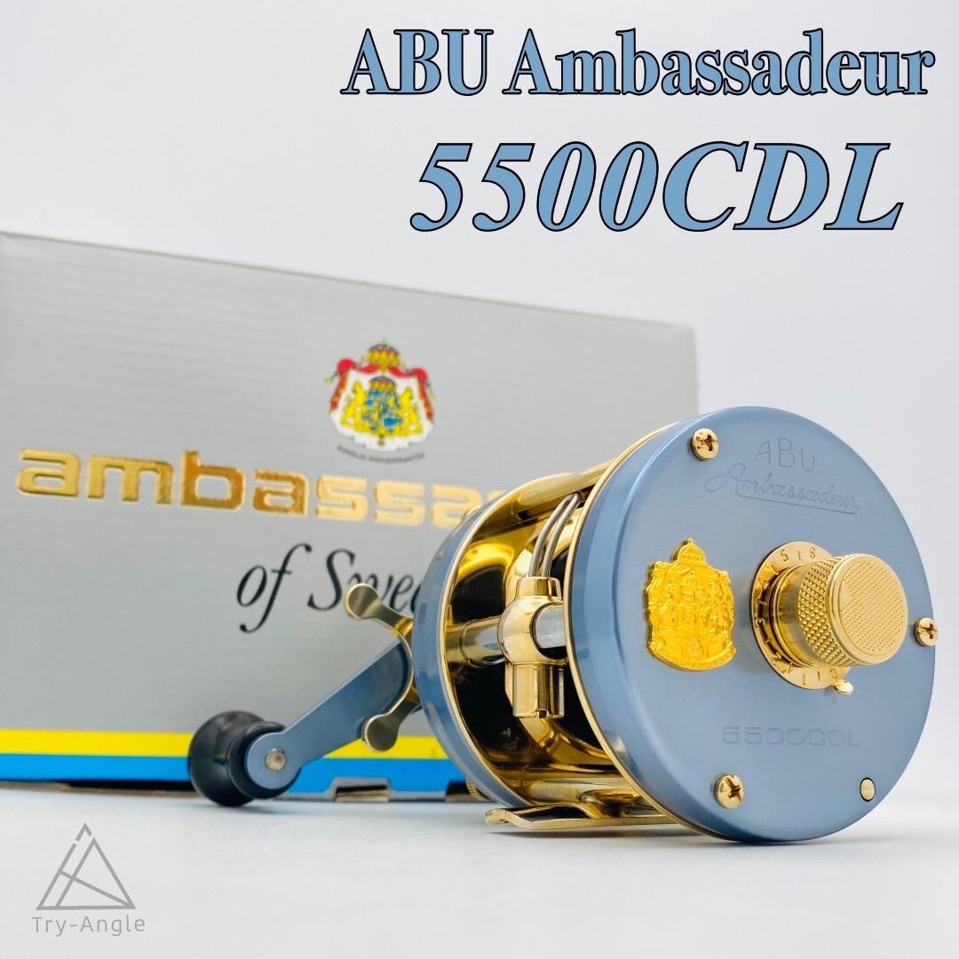 リール ABU Ambassadeur 5500 Abu Ambassadeur 5500 Cherry Red New High Speed Bait Casting
