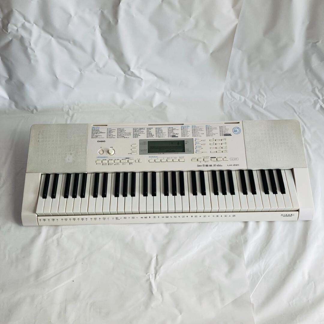 CASIO Electronic Keyboards Musical Instrument LK-221 Optical