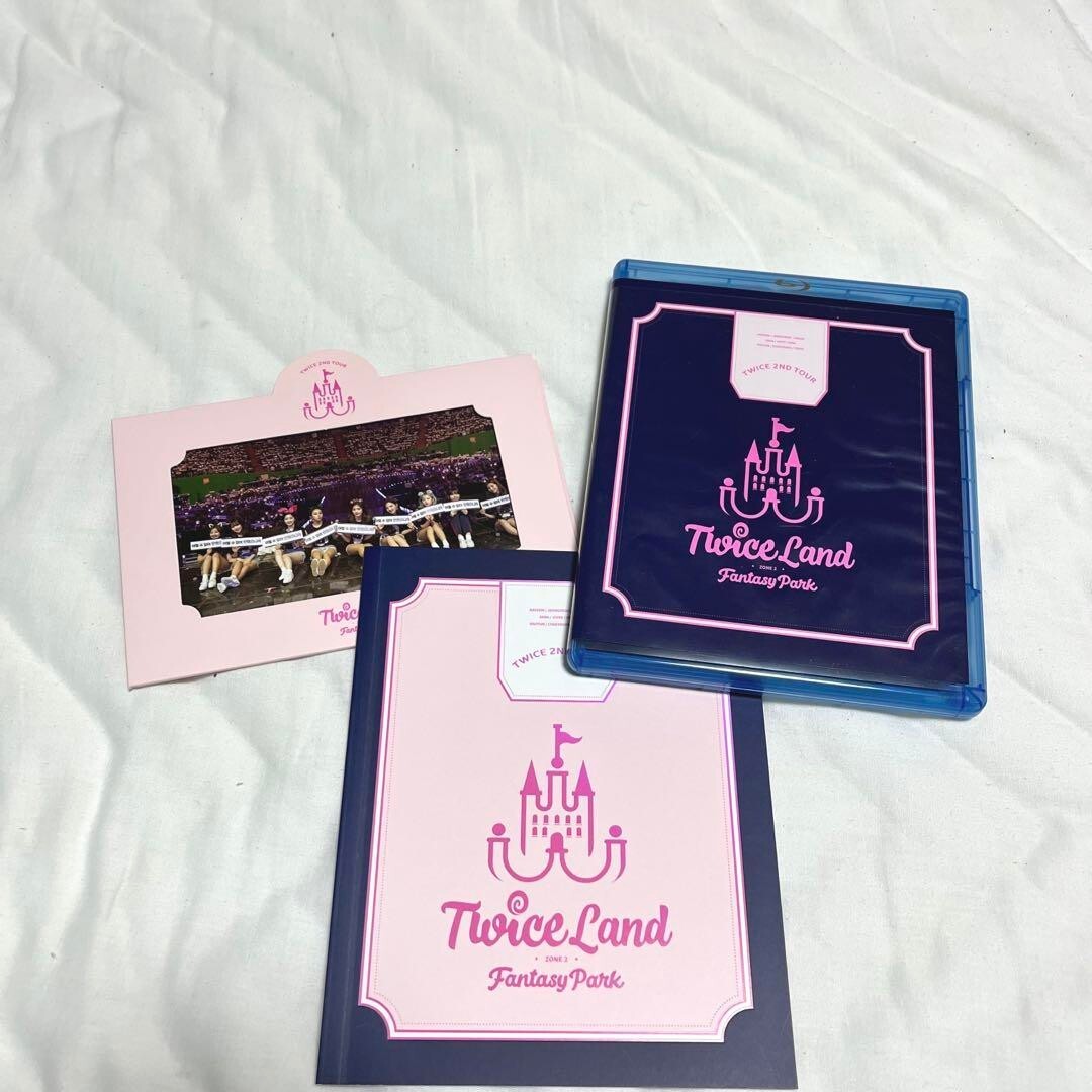 その他 twice land zone2 Blu-ray TWICE 2ND TOUR TWICELAND ZONE Fantasy Park Blu-ray 2 disc