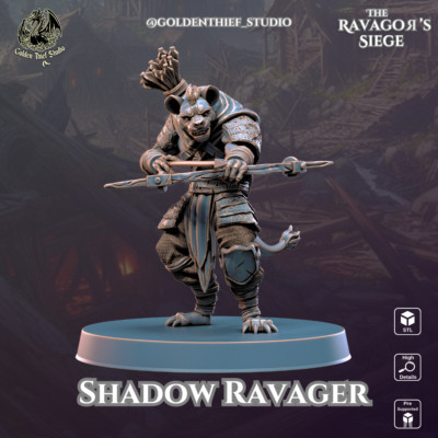 Shadow Ravagers by Golden Thief Studios | D&D | DnD | Print on Demand