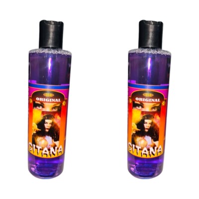 2PACK- GITANA Agua Espiritual Para Limpias Y Amarre de Amor y Dominar 8 oz